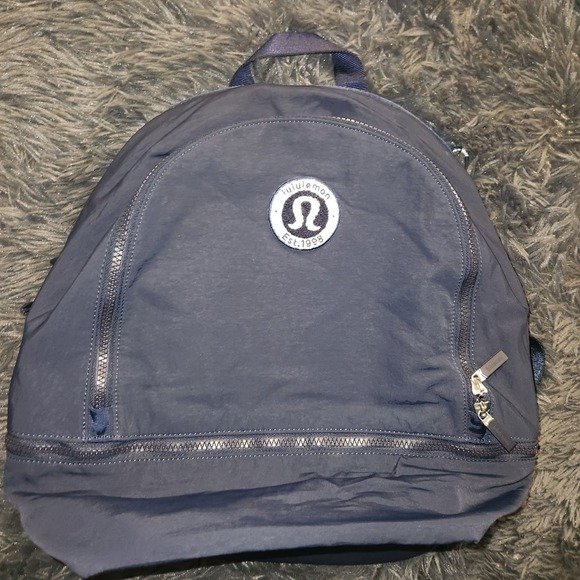 lululemon athletica Other - Lululemon navy retro backpack full size